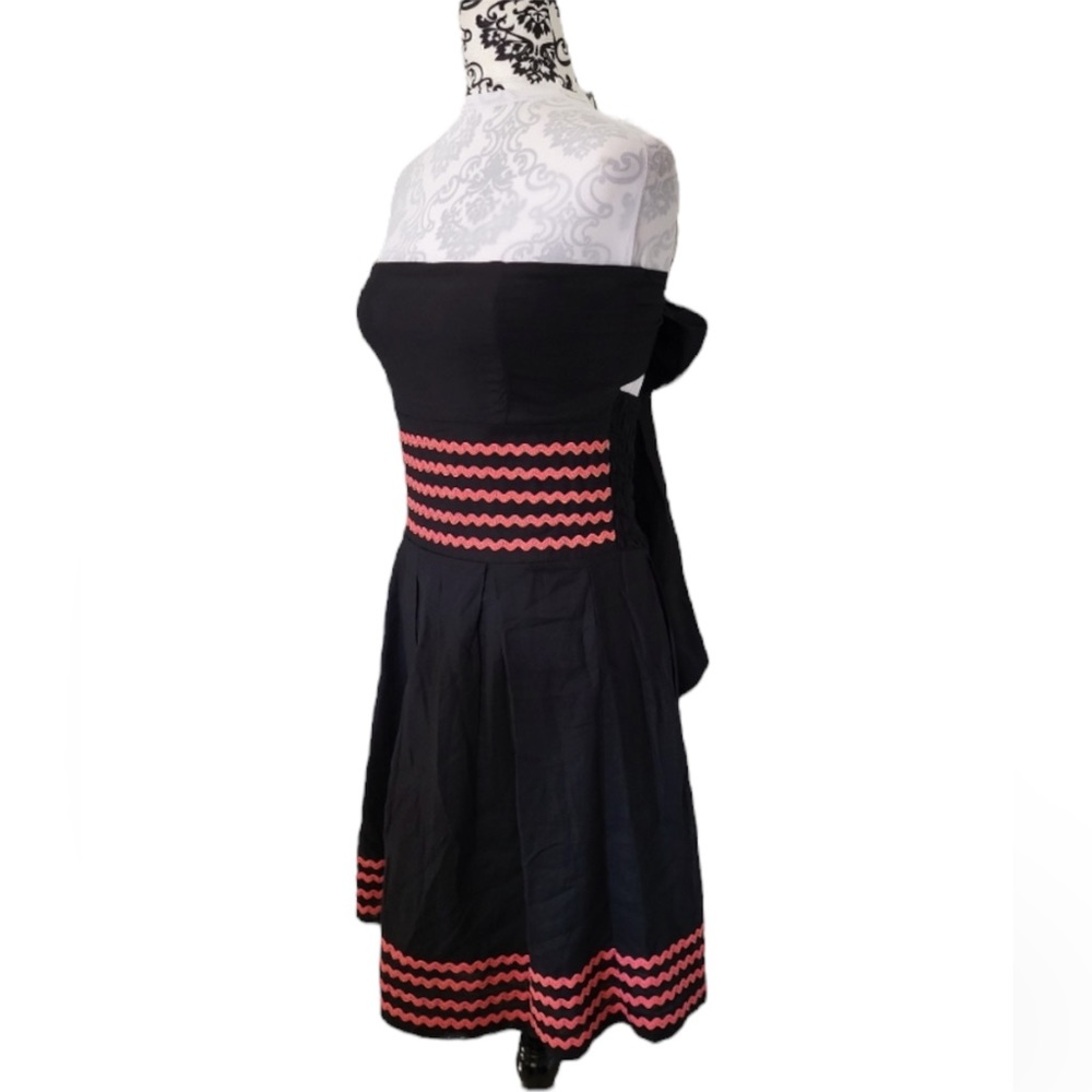 Vintage Retro Linen Dress